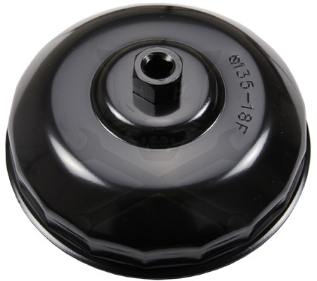 Olajszűrő leszedő kupak 135 mm x 18 lap BGS 1019-ből