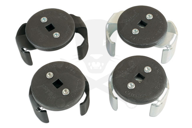 Olajszűrő leszedő állítható készlet 4 db-os 60-80 mm + 80-96 mm Jobb-Bal