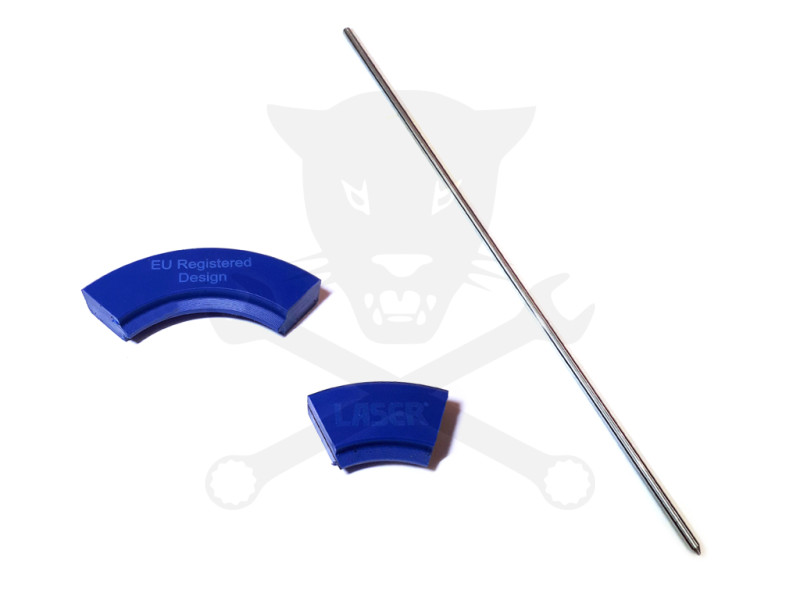 Ékszíjtárcsa ellenőrző-beállító szerszám hosszbordás szíjakhoz