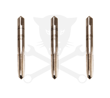 Menetfúró kézi készlet M06 x 1,0 - 3 db-os