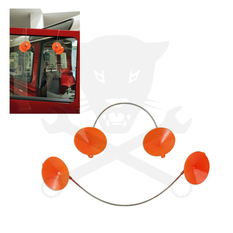 Üvegtartó korongok ablakszereléshez - párban