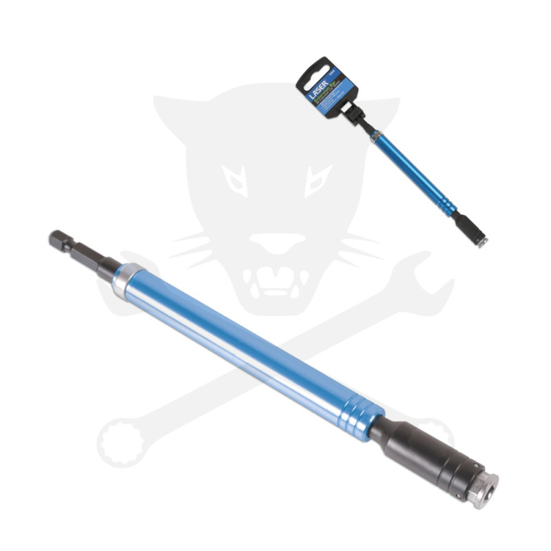 Toldószár bithegyekhez 1/4" mágneses, fúrógépbe fogható, 200 mm