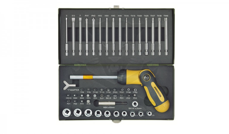 Csavarhúzó bit készlet speciális 54 db-os - Proxxon
