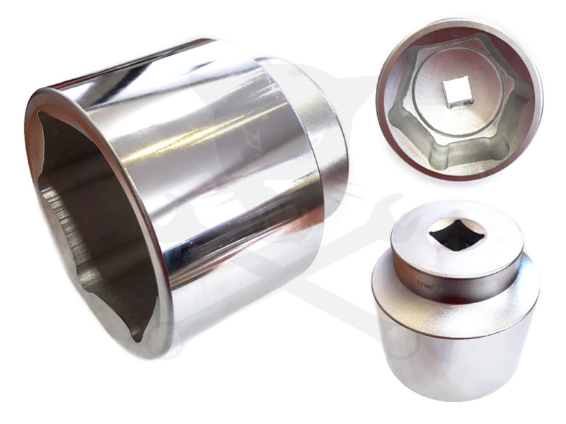 Dugókulcs - crowafej 1" 6 lap normál  95 mm Genius