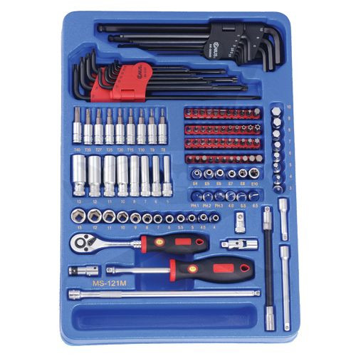 Szerszámos kocsi felszerelt 6. 264 db-os