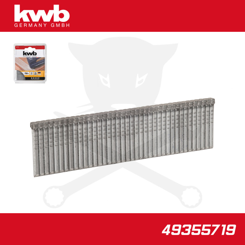 Tűzőgép-szegezőgéphez, szög 2.0x19 mm  750 db - KWB