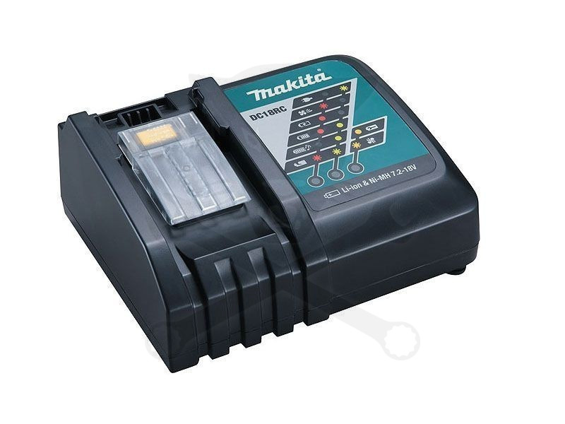 Akkumulátor töltő - 7.2V-14.4V-18.0 V - LXT Li-ion és Ni-MH - Makita (DC18RC)