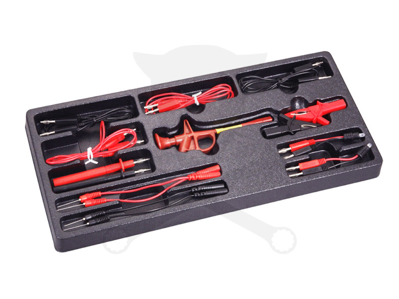 Autóvillmossági tesztkábel készlet  spec. 15 db-os