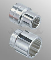 Dugókulcs - crowafej 3/4" 12 szög normál 63 mm Genius