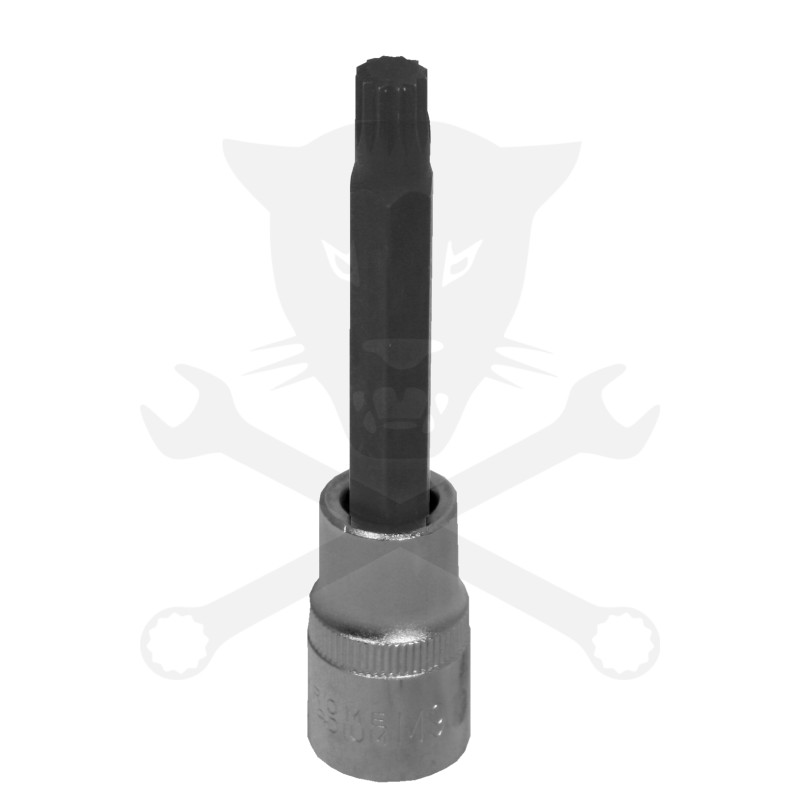 Rátűzőkulcs - crowa+bit 1/2" XZN - Spline M09