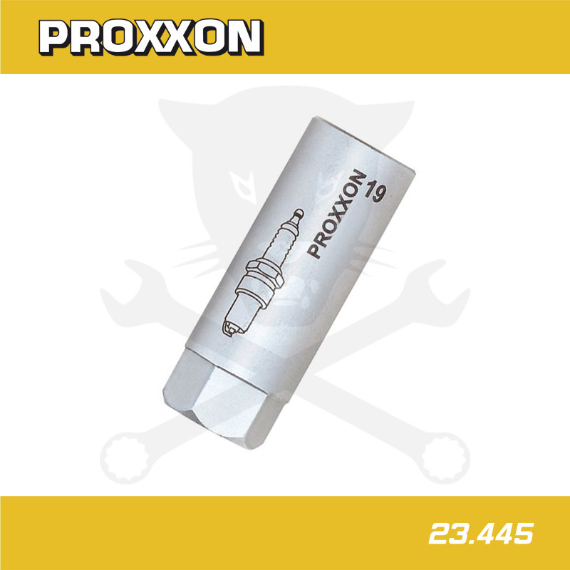 Gyertyakulcs 19 mm 1/2" neopren betétes Proxxon