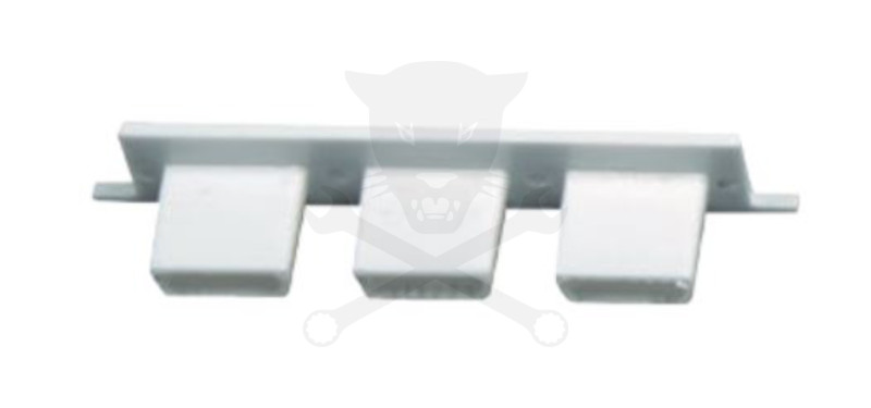 Végzáró sapka 99ACC28 alumínium profilhoz, PVC ELMARK