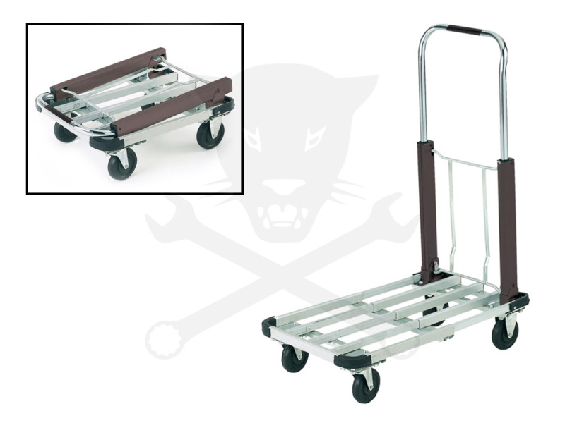 Kézikocsi 150 kg terhelhetőségű - ALUMINIUM - összecsukható (MTL-985-3360K)