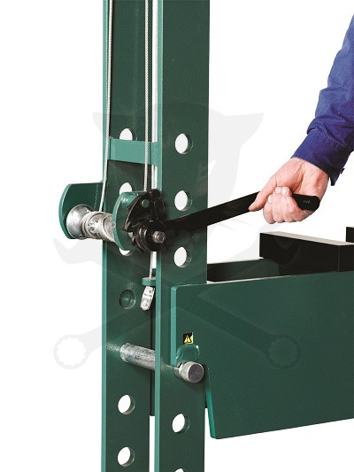 Prés100 t hidro-pneumatilus kézi-karos - gyors dugattyú - Compac HP100 G3