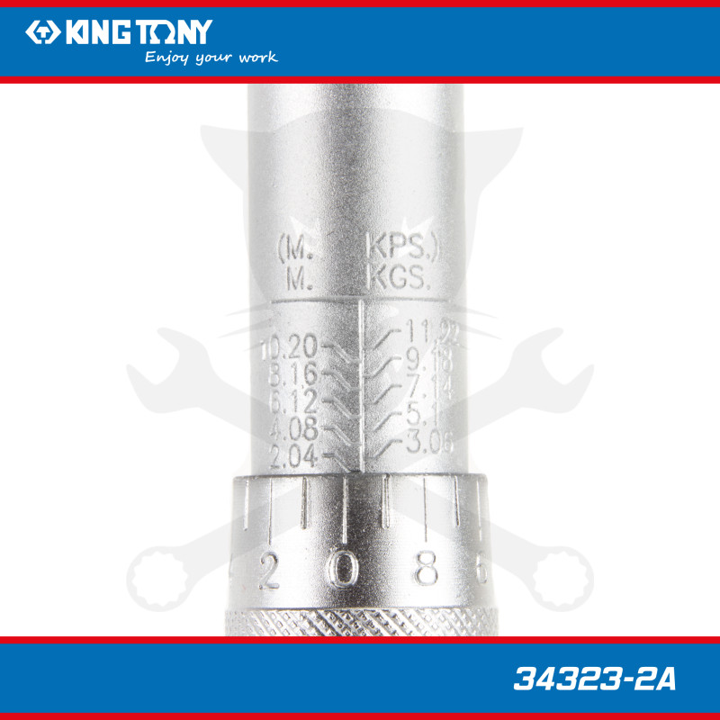Nyomatékkulcs 020-110 Nm 3/8" - kalibrálva - King Tony