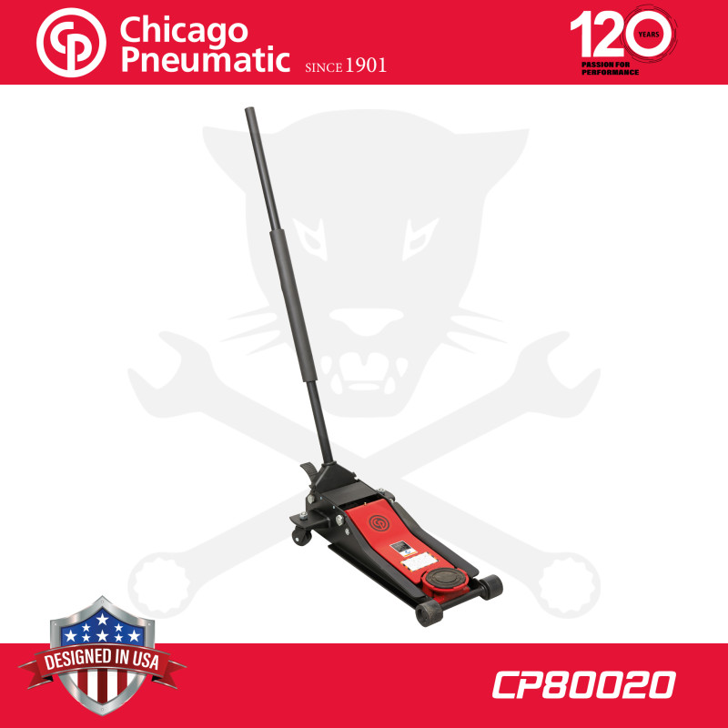 Emelő padló 2 t alacsony 75 - 505 mm krokodil - Chicago (CP80020)