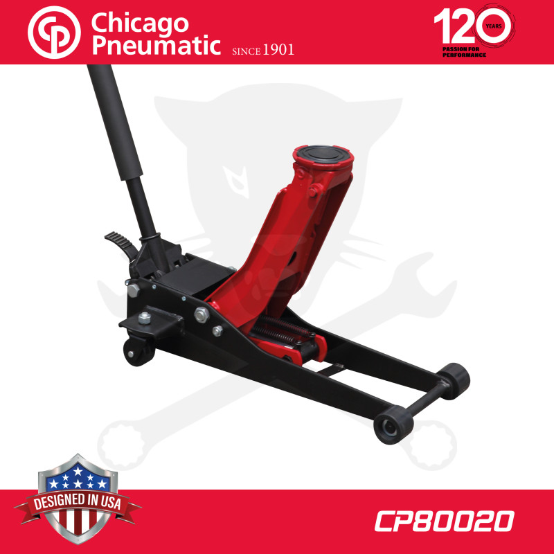 Emelő padló 2 t alacsony 75 - 505 mm krokodil - Chicago (CP80020)