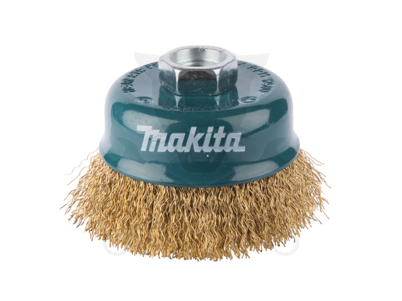 Drótcsiszoló fazékkefe M14  75 mm sárgaréz - Makita