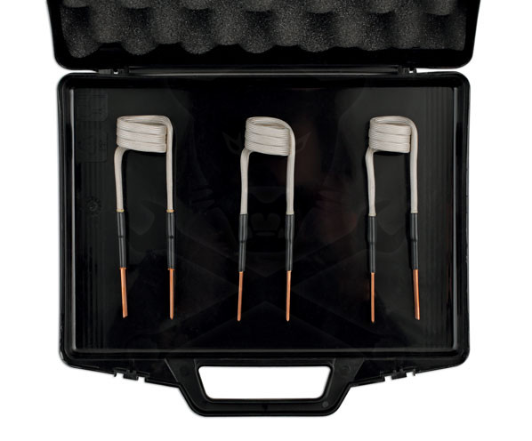 Indukciós melegítő kiegészítő fej készlet kerékanyákhoz 3 db:17-19-21 mm