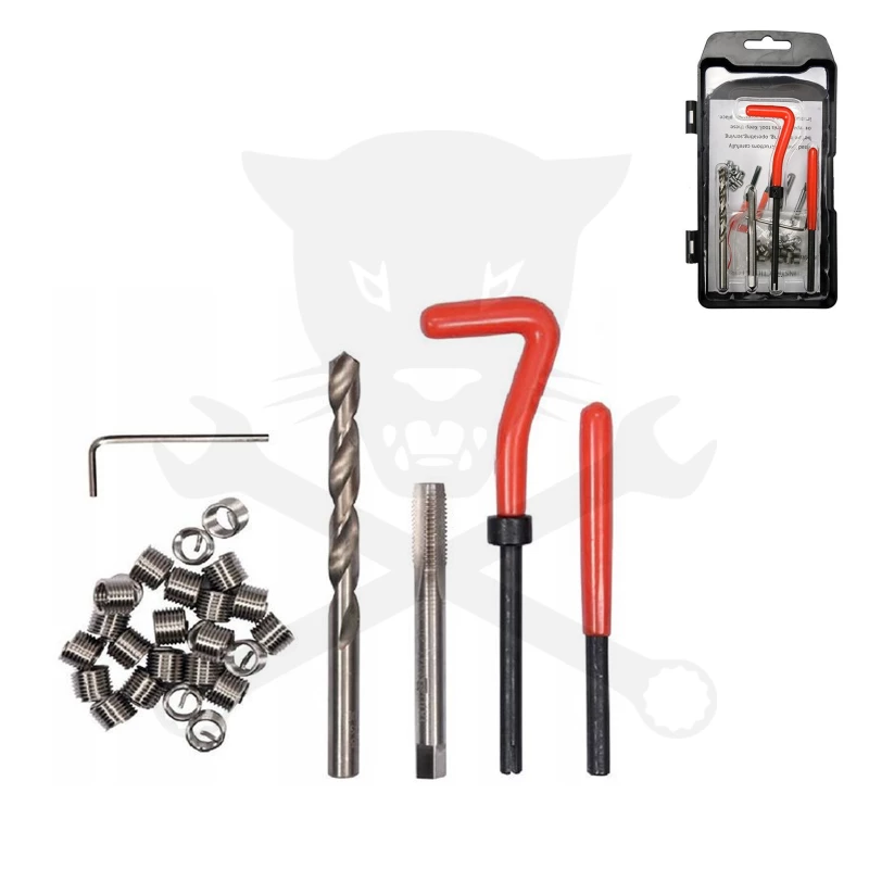 Menetjavító készlet Yato M08x1,25 - 30 db-os