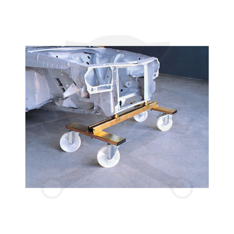 Gépkocsimozgató - karosszériamozgató kocsi 1.0 tonnás