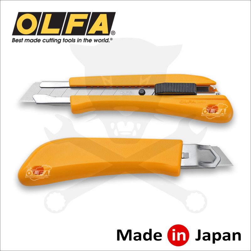 Vágókés OLFA 18 mm törh.penge, automata rögz. - standard