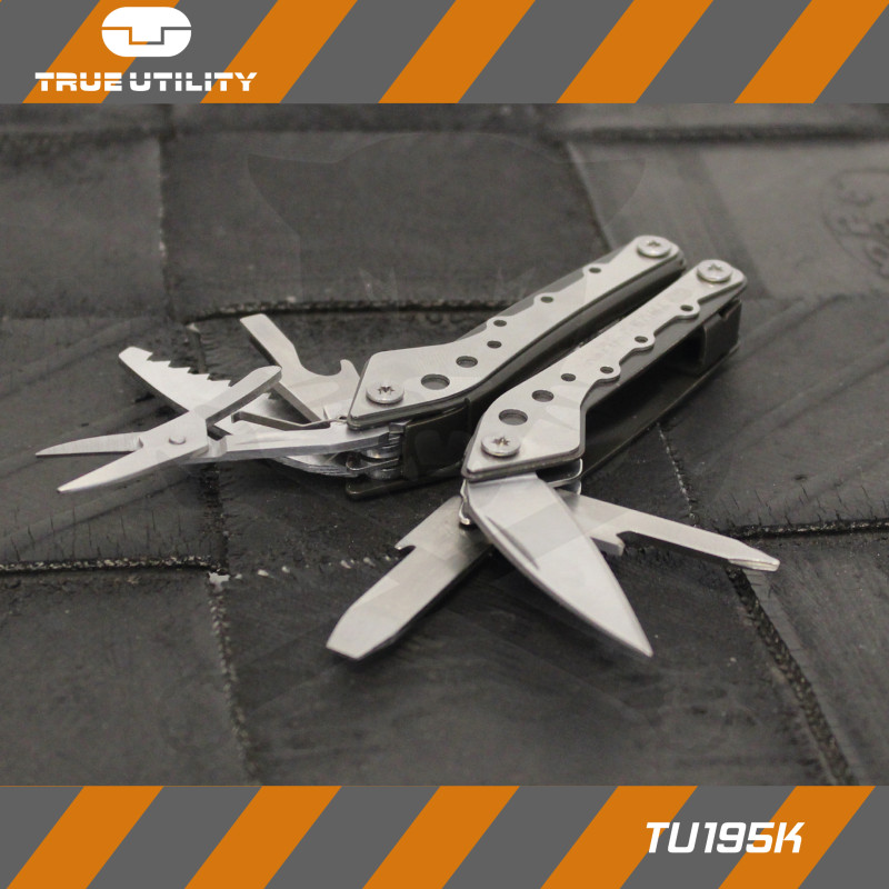 Multifunkciós szerszám, MINIMULTI 10in1 - Fekete-Ezüst - True