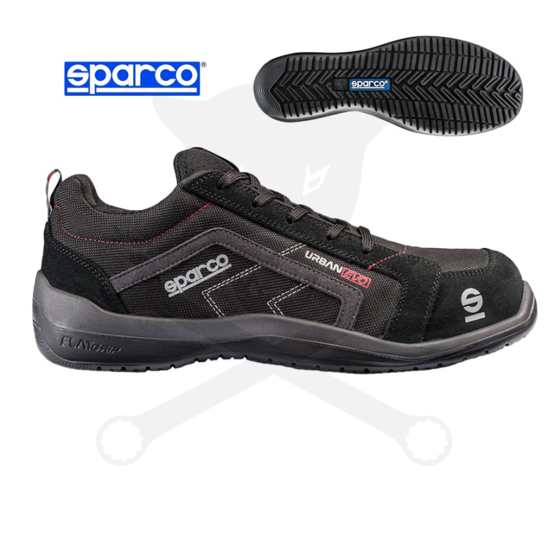 Munkavédelmi cipő SPARCO - Urban Evo S1P fekete 44-es fekete