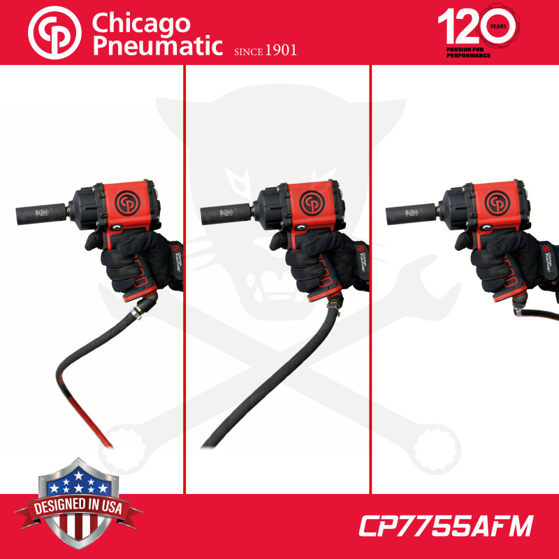Légkulcs  1/2" 1300 Nm Lazítás - 1080 Nm Meghúzás - Chicago