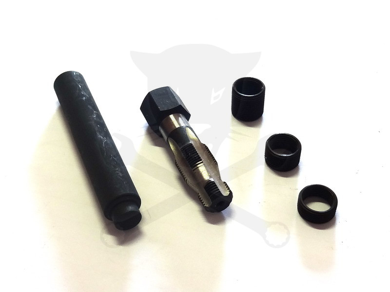 Menetjavító készlet M14x1,25 gyertyamenet -  5 db-os