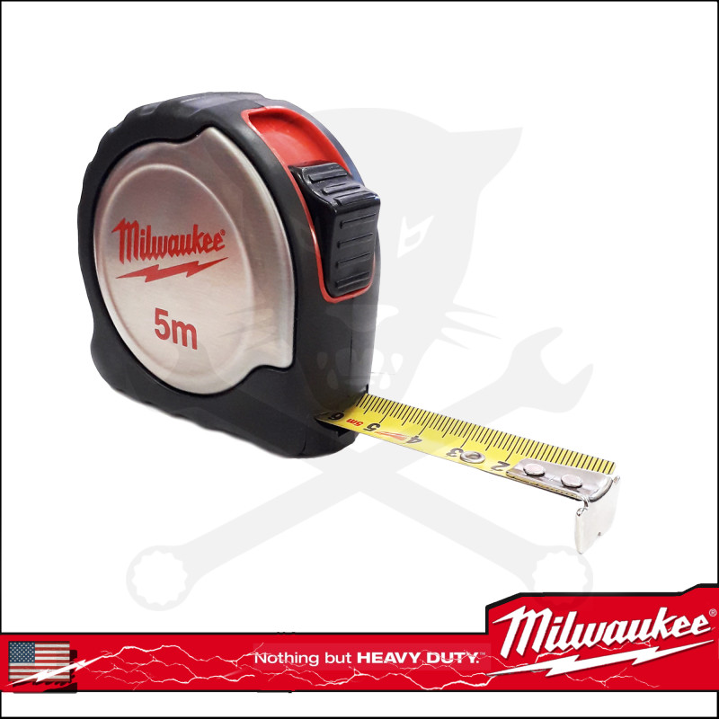 Mérőszalag   5 m x 19 mm - Fémházas - Milwaukee
