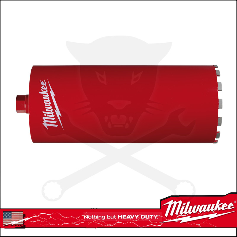 Koronafúró, gyémántszegmenses 202 x 450 mm 5/4" UNC Milwaukee