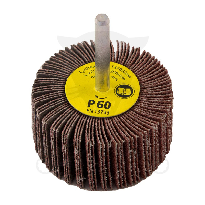 Lamellás csiszoló (szaturnusz) csapos 25x15 / 6 mm P60 - Klingspor