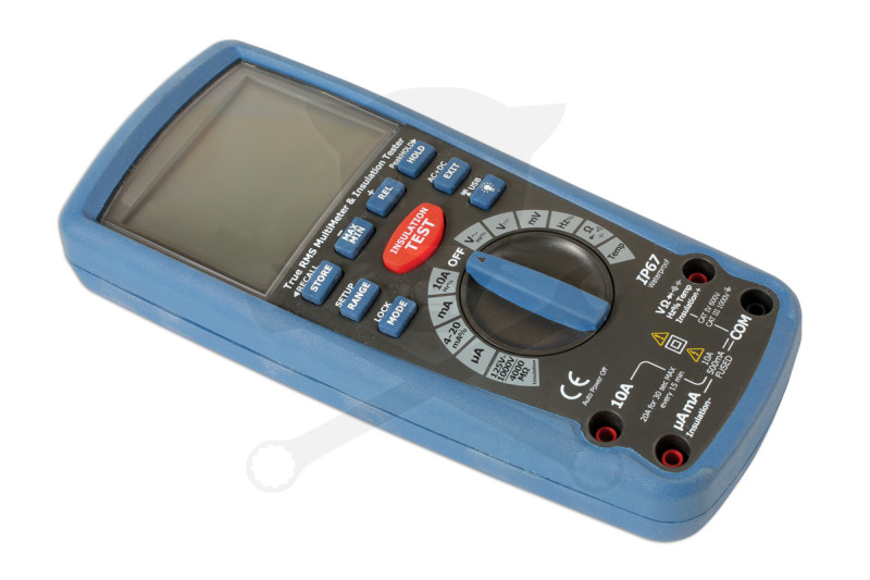 Multiméter, szigetelésvizsgáló CAT III - Hibrid járművekhez - LASER