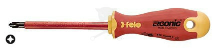 Csavarhúzó Ergonic VDE 1000 V szigetelt PH1x80 mm - Felo
