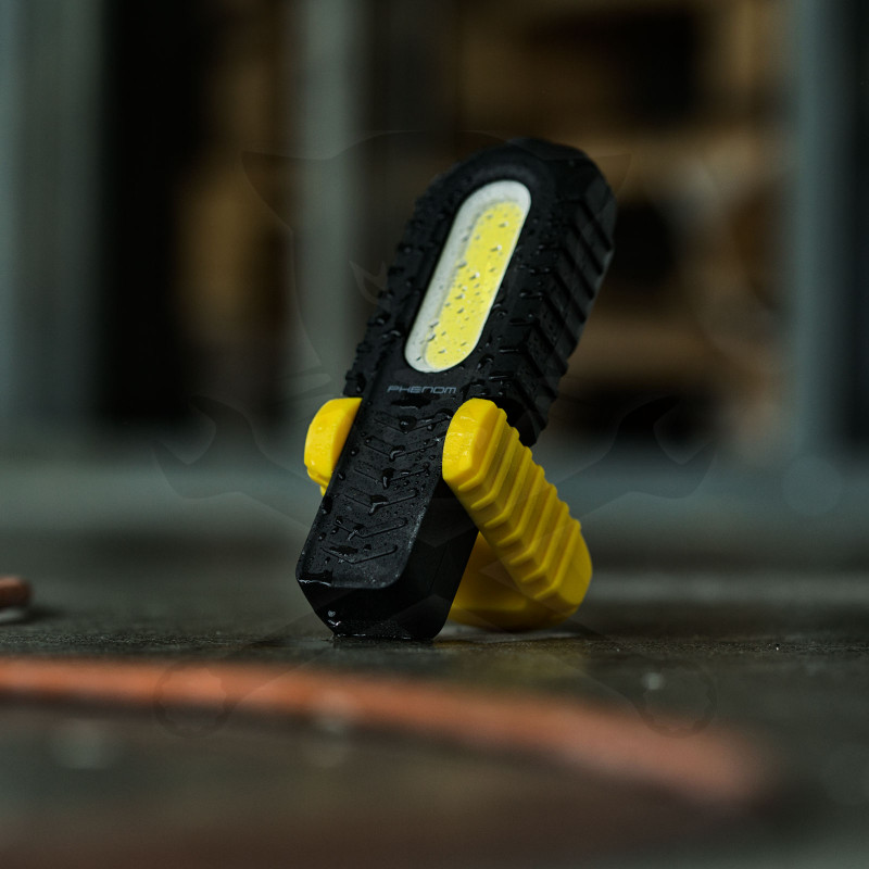 Szerelőlámpa LED 01 COB ledes akkuslámpa - Li-Ion,  IP65 3W 350 Lumen