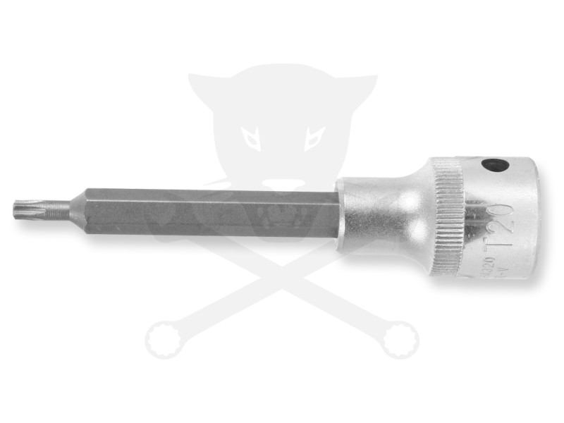 Rátűzőkulcs - crowa+bit 1/2" torx T20 hosszított