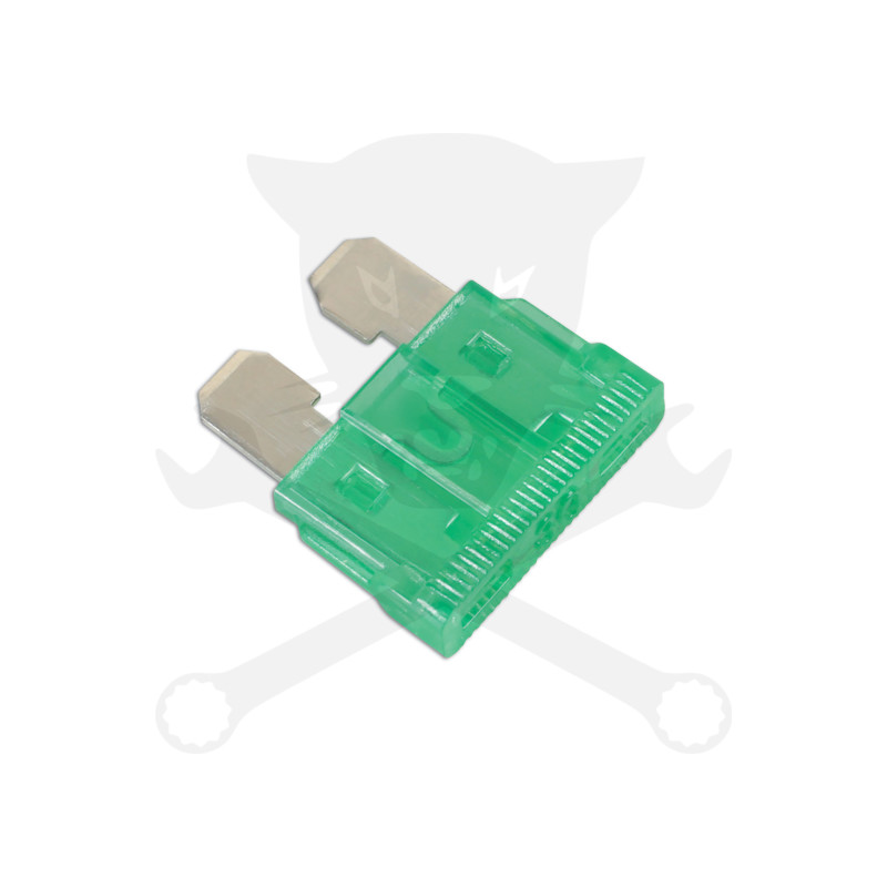 Biztosíték, hagyományos - 30 Amperes 50 db-os kiszerelés - Connect