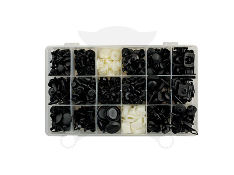 Műanyag patent készlet Nissan - 408 db