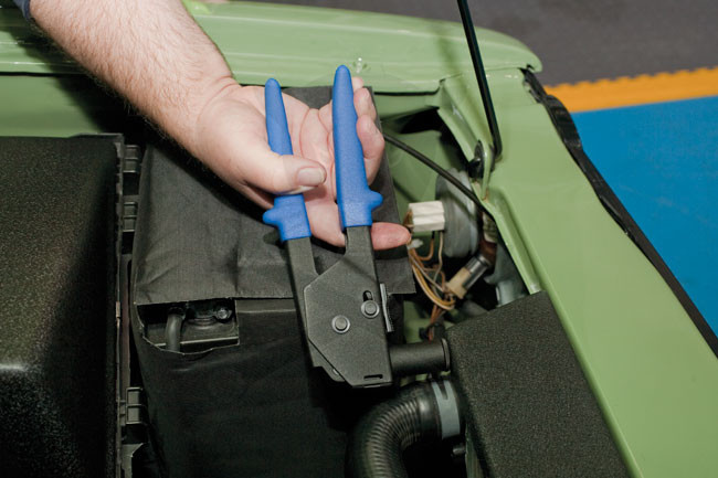 Popszegecshúzó műanyag szegecsekhez - 41 db-os készlet