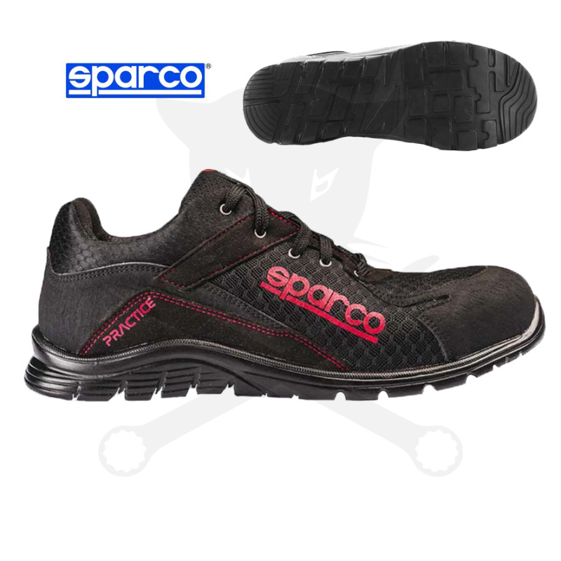 Munkavédelmi cipő SPARCO - PRACTICE S1P fekete 45-ös