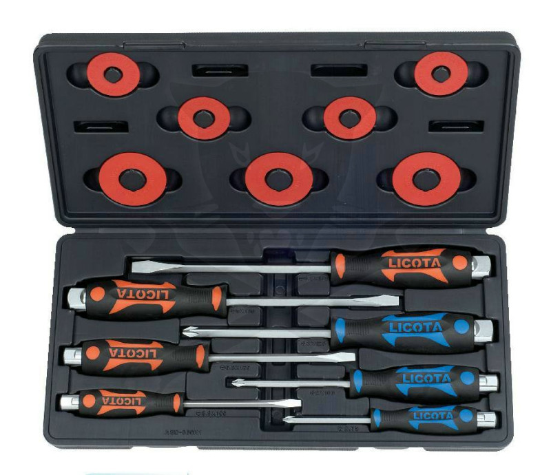Csavarhúzó készlet üthető 7 db-os Licota
