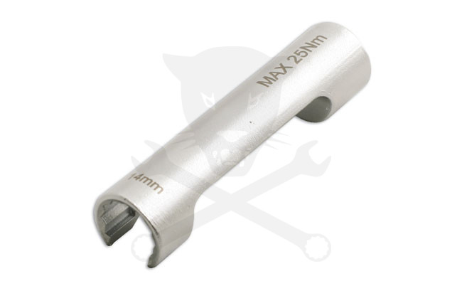 Üzemanyagcső kulcs 14-es hosszú nyitott dugófej -Merci Sprinter