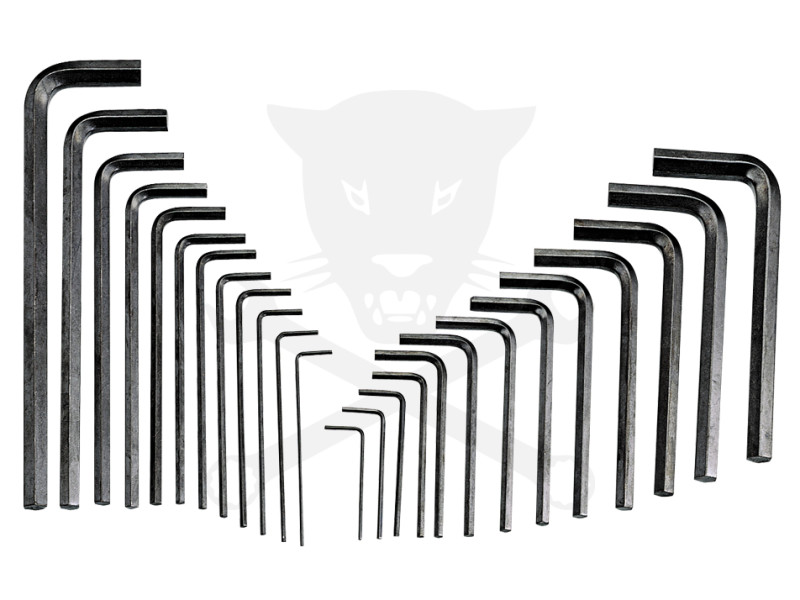 Imbuszkulcs készlet 25 db-os - metrikus és COLOS vegyes készlet - Genius