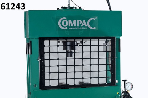 Préshez védőpajzs, védőrács fém - COMPAC - 40 / 50 tonnáshoz