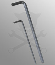 Imbuszkulcs hosszú  3,5 mm egyenesvégű Genius