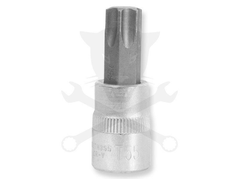 Rátűzőkulcs - crowa+bit 3/8" torx T55