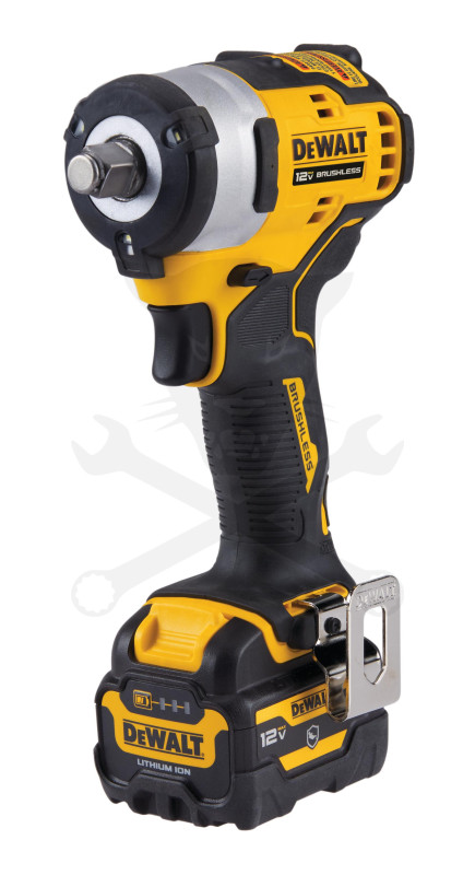 Ütvecsavarozó, akkus 12V 340 Nm 1/2" 1db 5Ah Li-ion - DeWalt