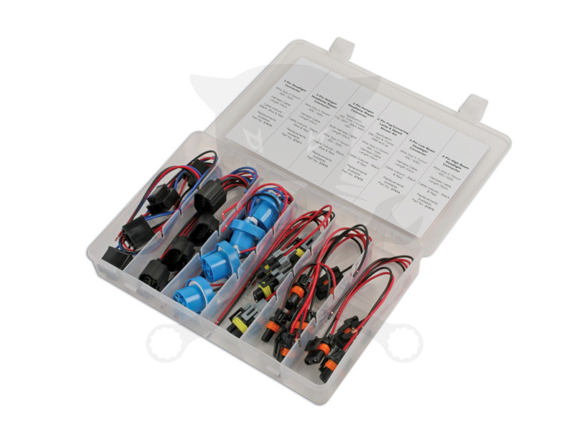 Csatlakozó készlet - Ford és GM fényszóró csatlakozó +vezeték- 24r.