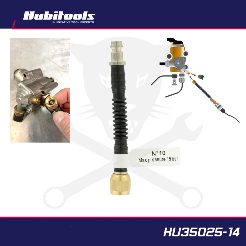 Nyomásteszter PressureDiag-hoz Adapter: Schrader Adapter7/16"x20UNF